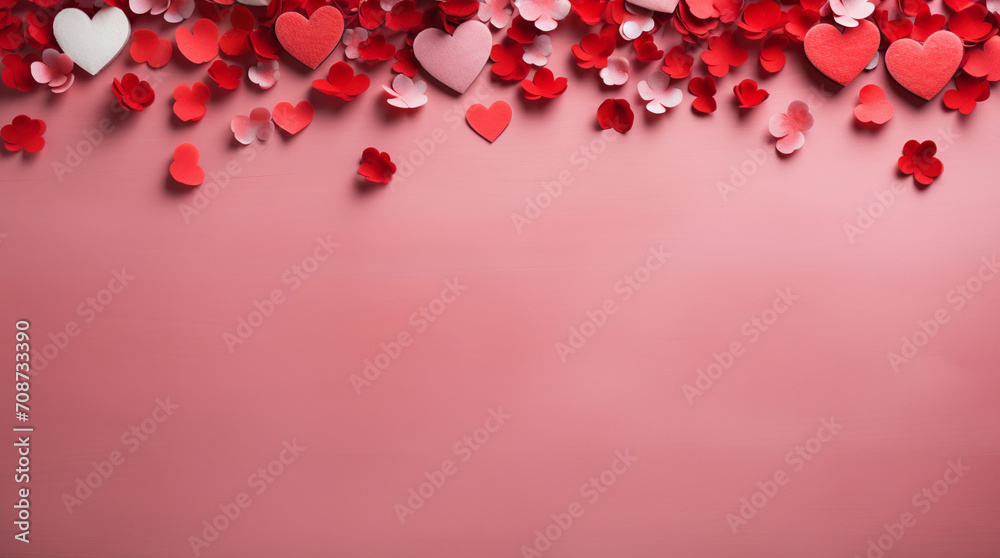 Collection of Heart-Shaped Decorations on a Gradient Pink Background - Valentine and Love Background
Collection of Heart-Shaped Decorations on a Gradient Pink Background - Valentine and Love Background