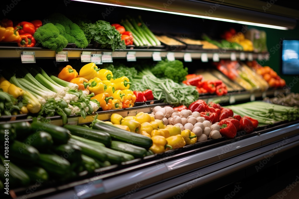 vegetables at the market