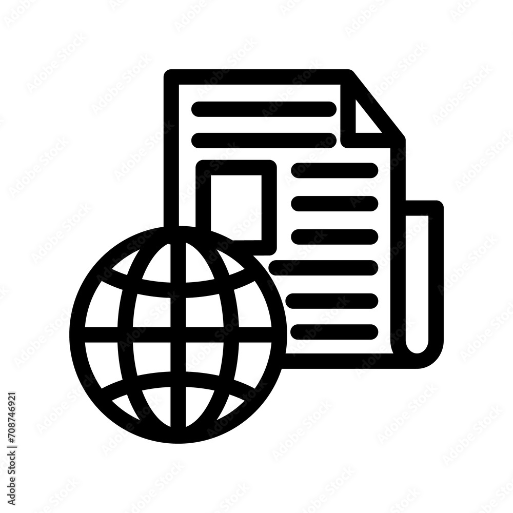 Newspaper icon PNG Newspaper icon PNG