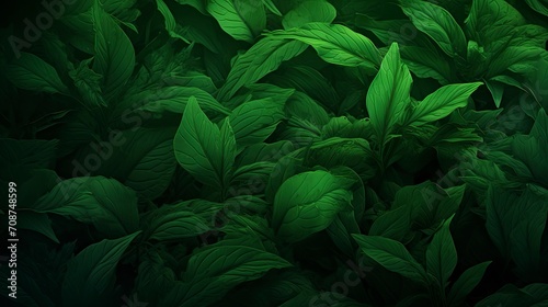 green Wallpaper, Realistic, HD - generative ai