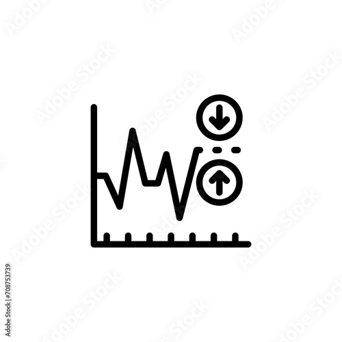 volatility icon design