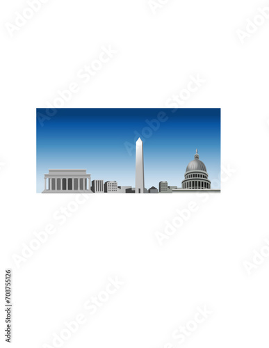 Washington DC skyline