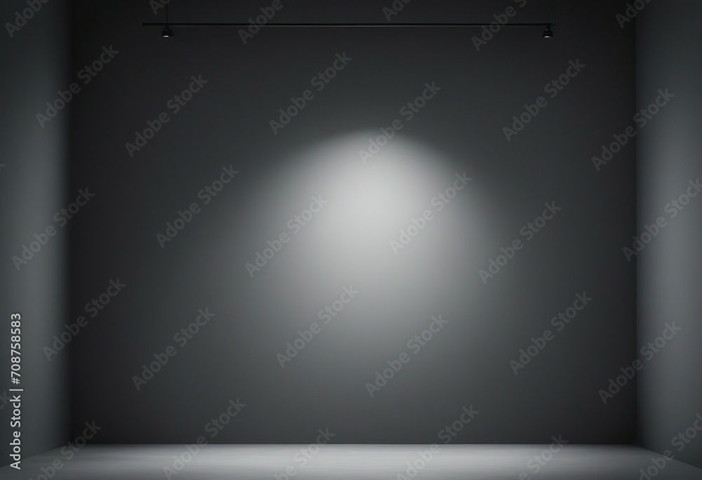 Empty light dark wall with beautiful chiaroscuro Minimalist background for product presentation mock Empty light dark wall with beautiful chiaroscuro Minimalist background for product presentation mock