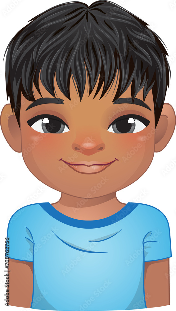 American African little boy face, avatar, black kid head with black and brown short hair cartoon PNG American African little boy face, avatar, black kid head with black and brown short hair cartoon PNG