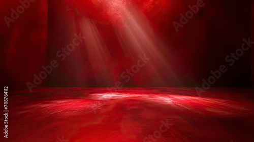 Red Wallpaper, Realistic, HD - generative ai