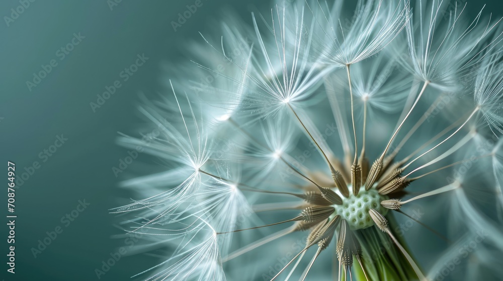 Fototapeta premium A close up of a dandelion