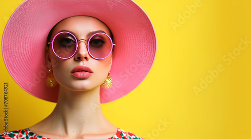 Portrait of a woman wearing sunglasses © Carlos