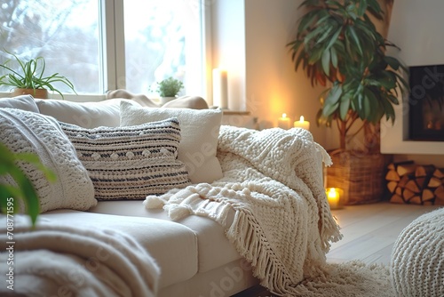 Cozy home living room