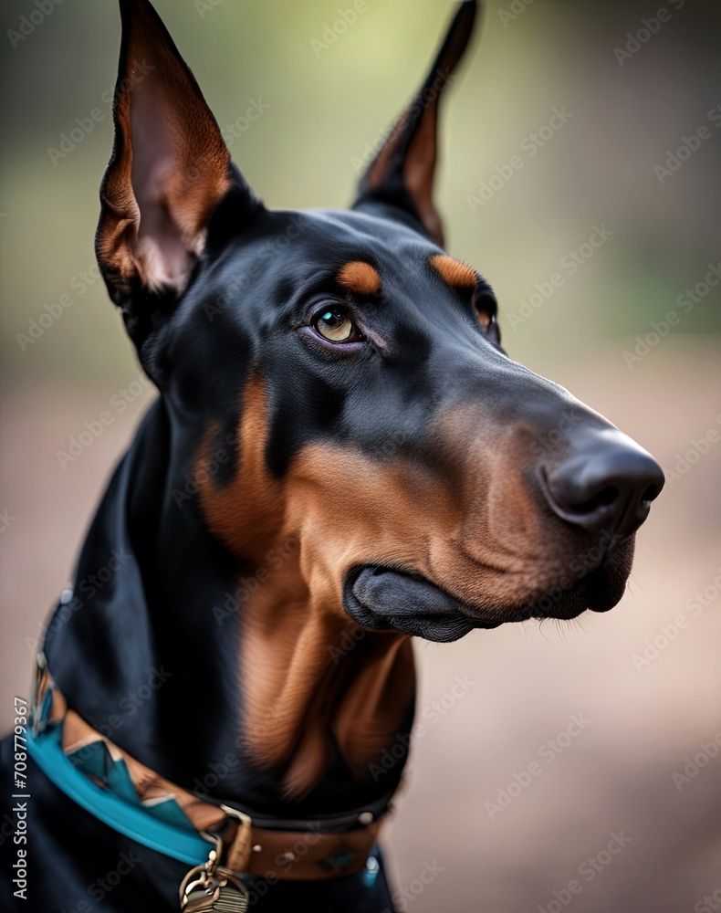 portrait of a dog 