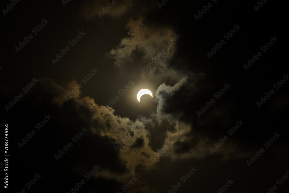 Partial Solar Eclipse of 2023 Seen From Brazil Partial Solar Eclipse of 2023 Seen From Brazil