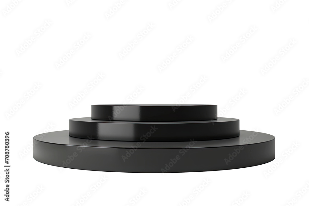 Abstract pedestal of black color, cut out - stock png. Abstract pedestal of black color, cut out - stock png.