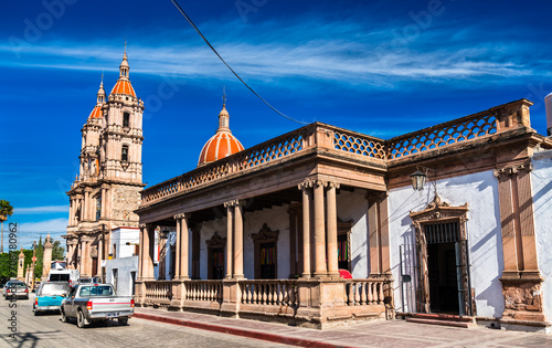 Quinta Rincon Gallardo and Our Lady of the Light Church in Lagos de Moreno - Jalisco, Mexico photo