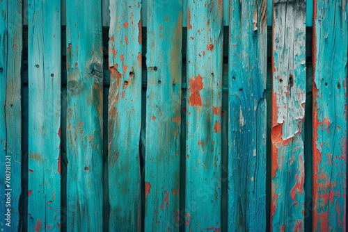 Rough, weathered brown wooden wall texture