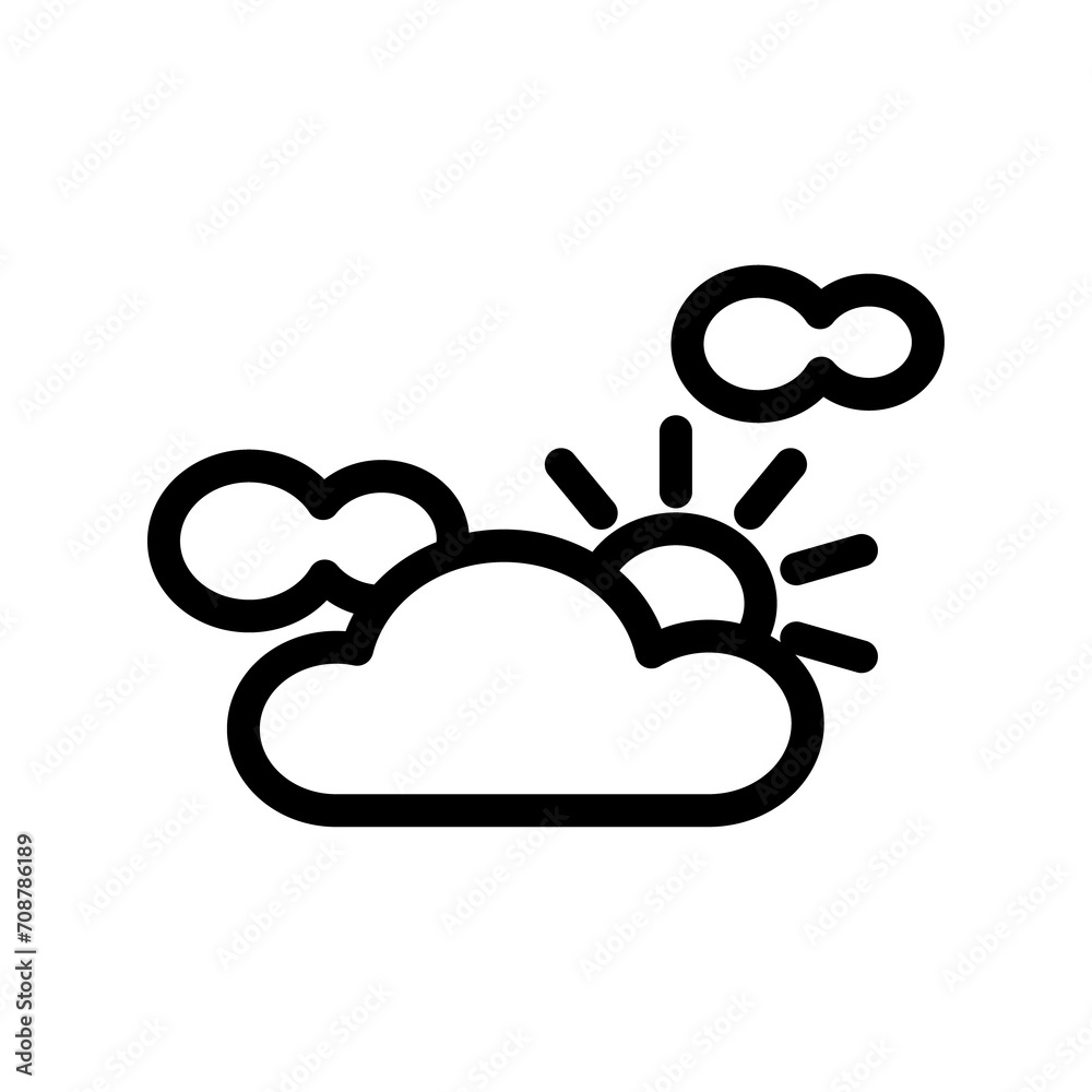 Partly Cloudy icon PNG Partly Cloudy icon PNG
