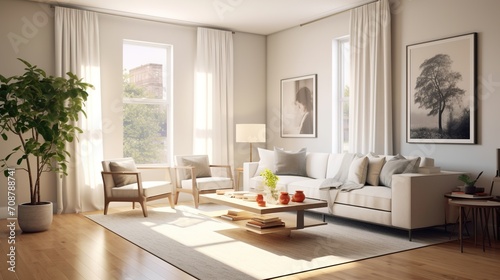 Modern living room interior design  © Faisal