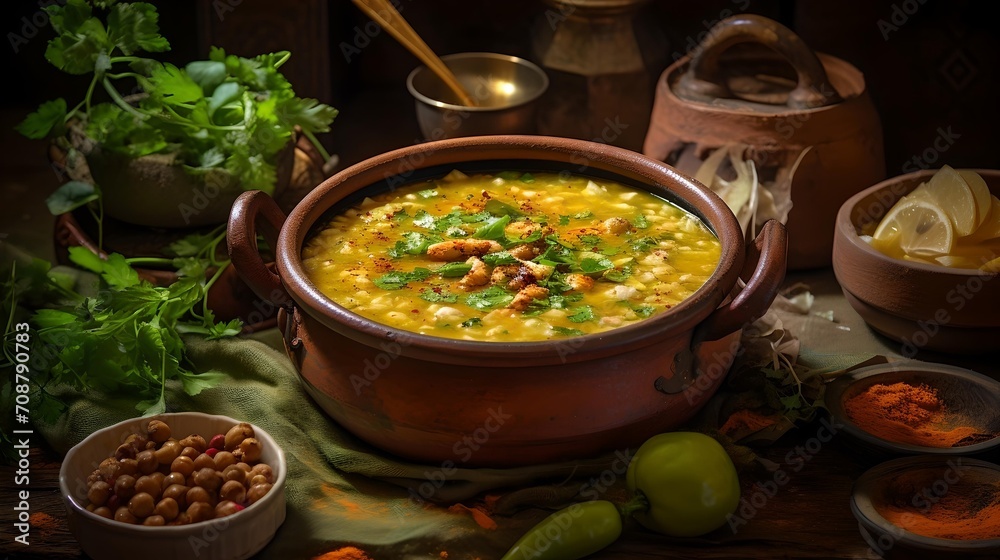 Moroccan / Egyptian Delicacy: Hearty Bissara Soup Moroccan / Egyptian Delicacy: Hearty Bissara Soup