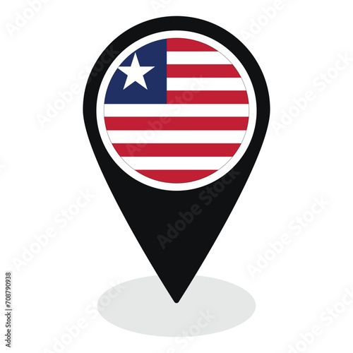 Liberia flag on map pinpoint icon isolated. Flag of Liberia Free Download Liberia flag on map pinpoint icon isolated. Flag of Liberia - GFXLoad