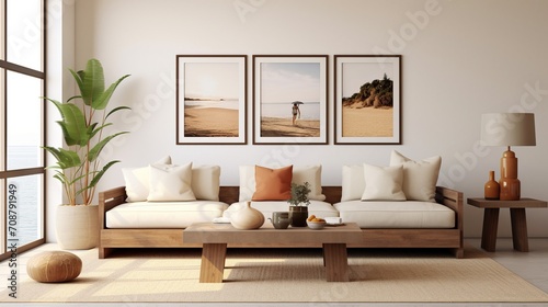 Exquisite interior of modern living room  © Faisal
