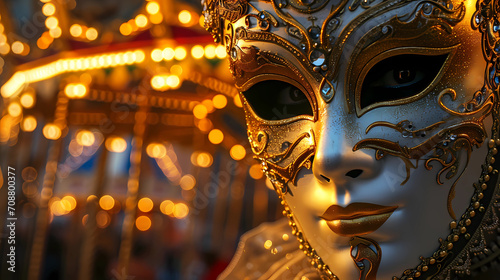 elegant masks the golden © Asep