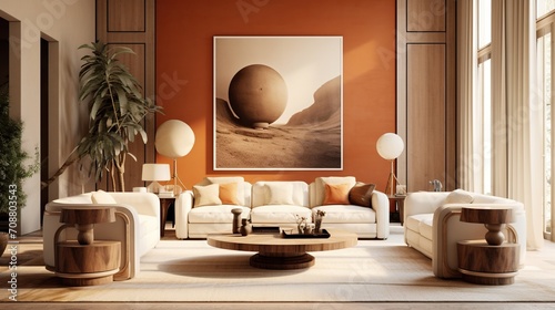 Interior design of modern living room  © john258