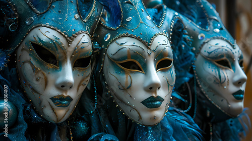 Masks with ethereal and fantasy