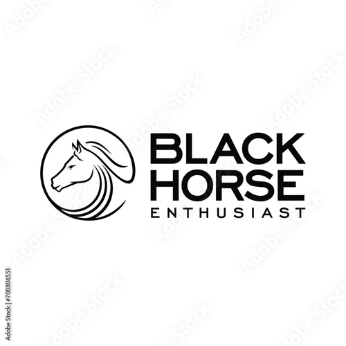 Horse Logo Design Inspiration Vector