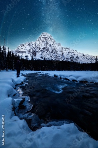 Milky Way in the Canadian Rockies