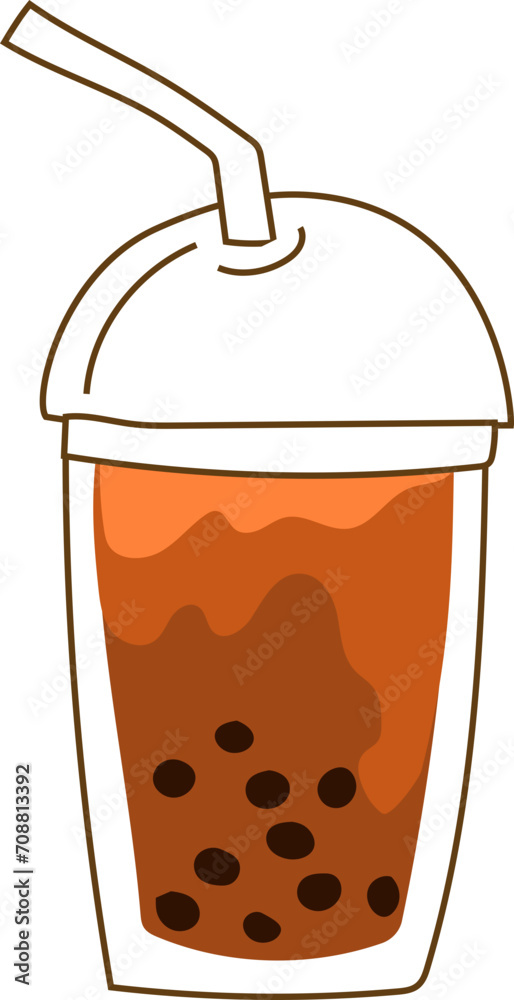 Hand drawn drink illustration on transparent background.
Hand drawn drink illustration on transparent background.