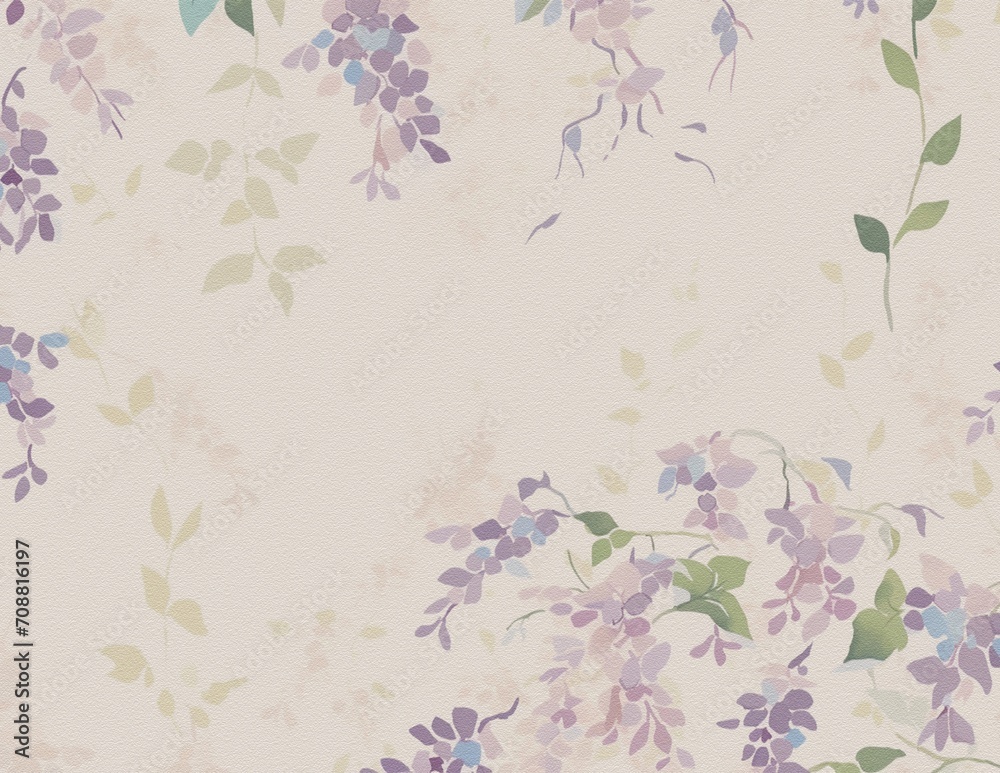 Floral paper background