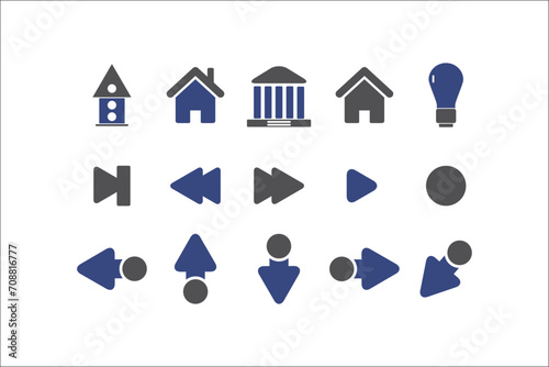 Professional Business Icons Collection for Elegant Designs