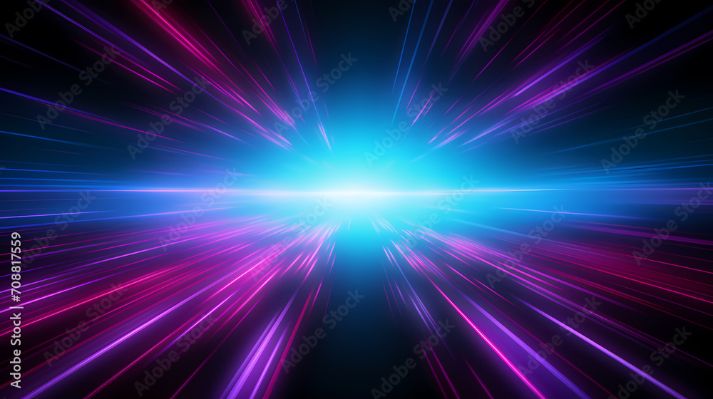 Abstract geometric background, technological lines background and light effects, 3D rendering Abstract geometric background, technological lines background and light effects, 3D rendering