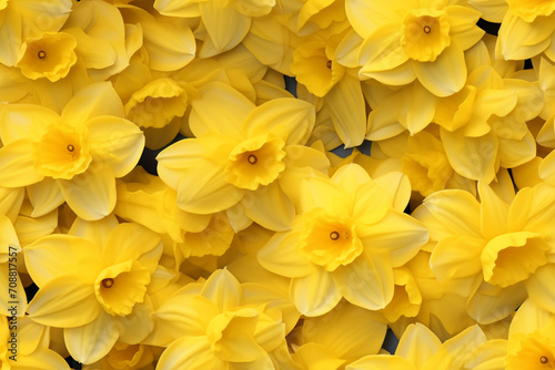 daffodils flowers background wall texture pattern seamless wallpaper.