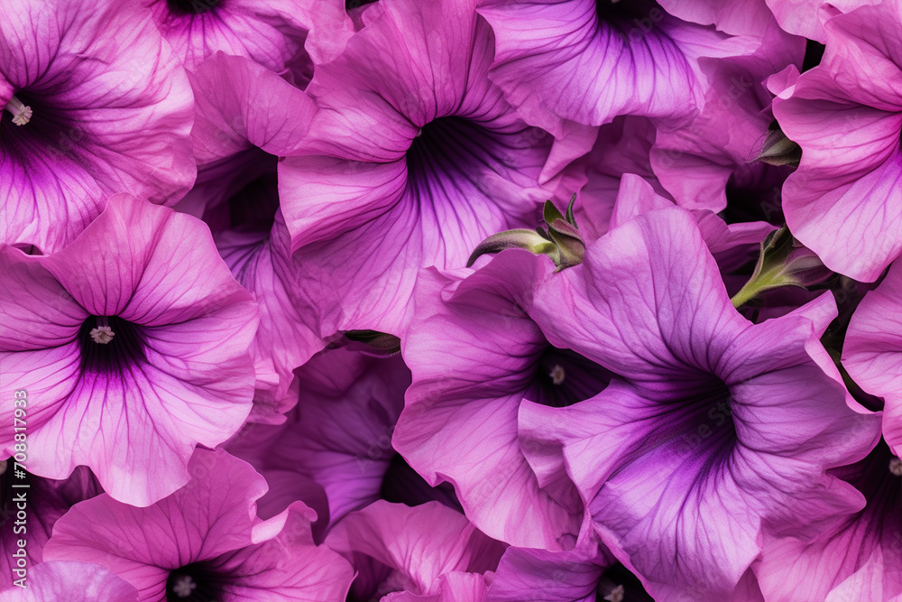 purple petunias background wall texture pattern seamless wallpaper