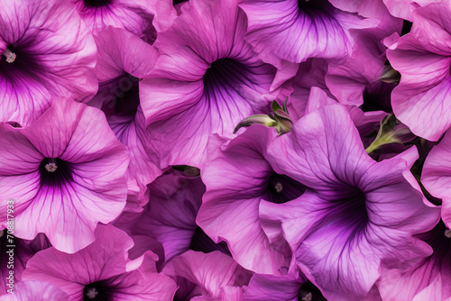 purple petunias background wall texture pattern seamless wallpaper © Aldis