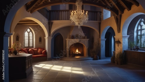 interior of a fantasy house in an epic fantasy world © Hagi