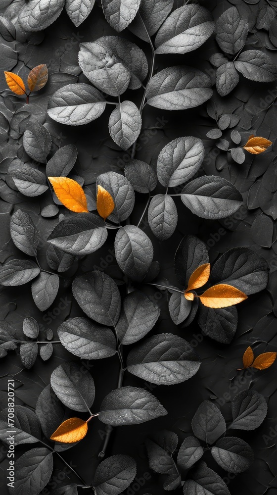 Black wallpaper , hyperrealistic - generative ai