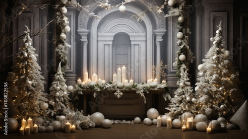 Beauty of the holidays with this enchanting backdrop