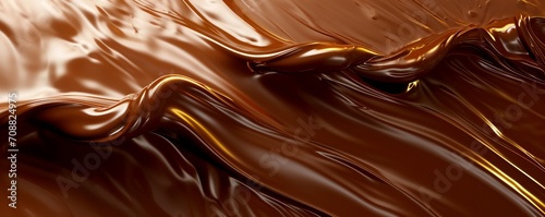 a chocolate swirl with a brown background i