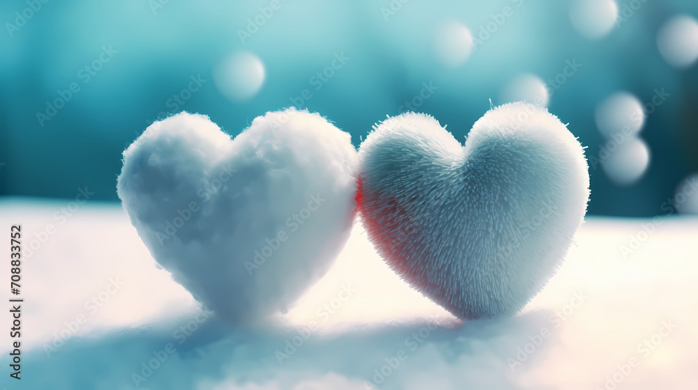 Fototapeta premium Valentine's Day, hearts, hearts, Valentine's Day background, wedding background