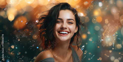 portrait of a woman, Smiling woman smiling woman happy appearance joy
