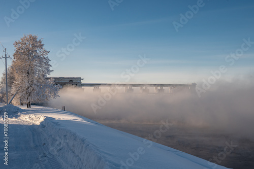 Hydroelectric Power Plant. Town of Uglich, Russia. © Andrey Nikitin