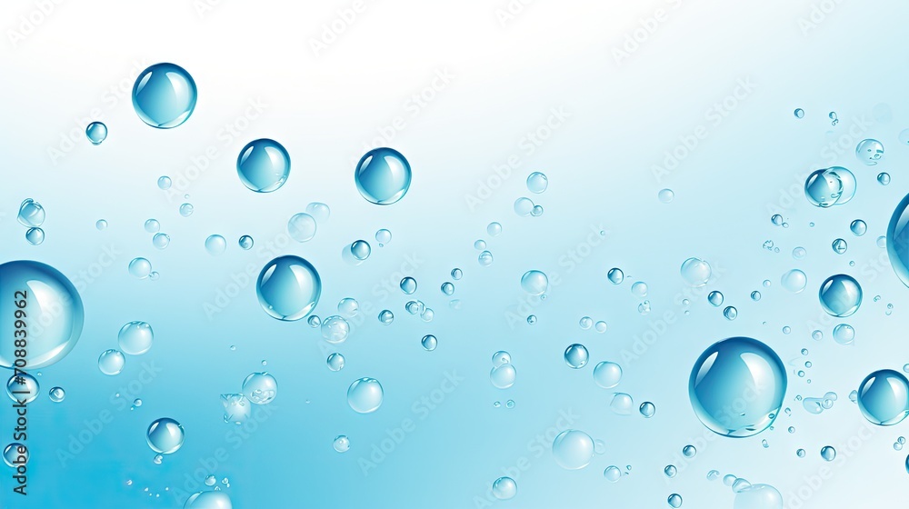 It's a vector background image composed of clean water droplets. white background  