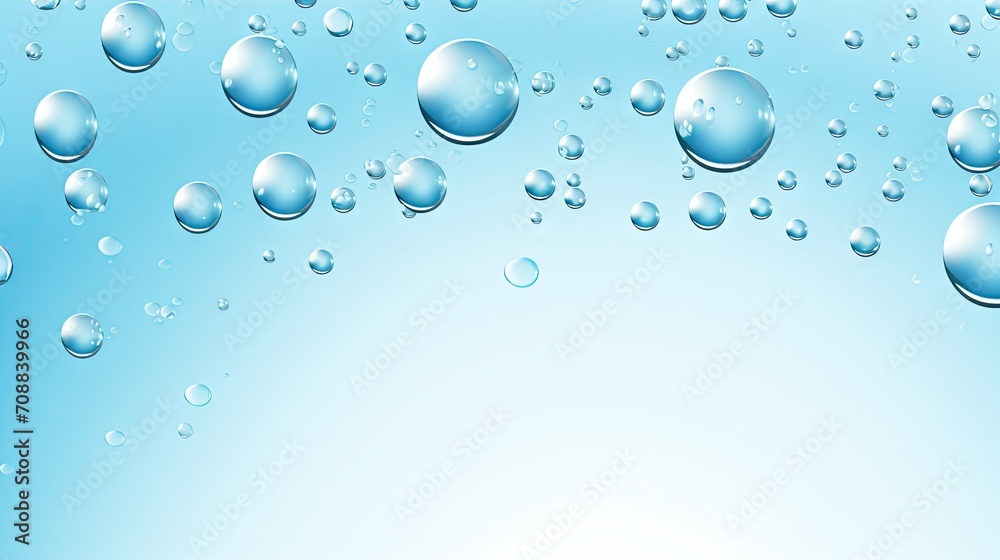 It's a vector background image composed of clean water droplets. white background  