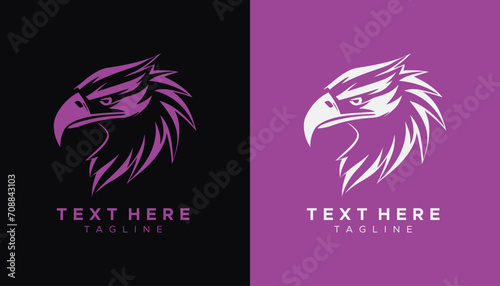 Modern e sport team vector logo
