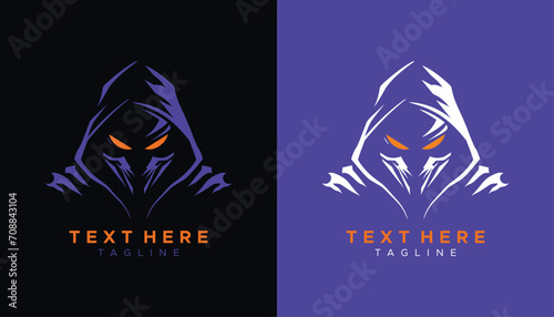 Modern e sport team vector logo