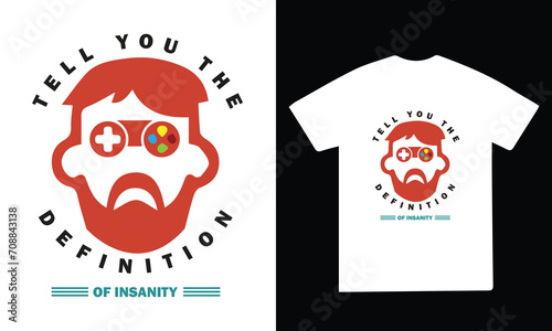 Gaming T-shirt Design