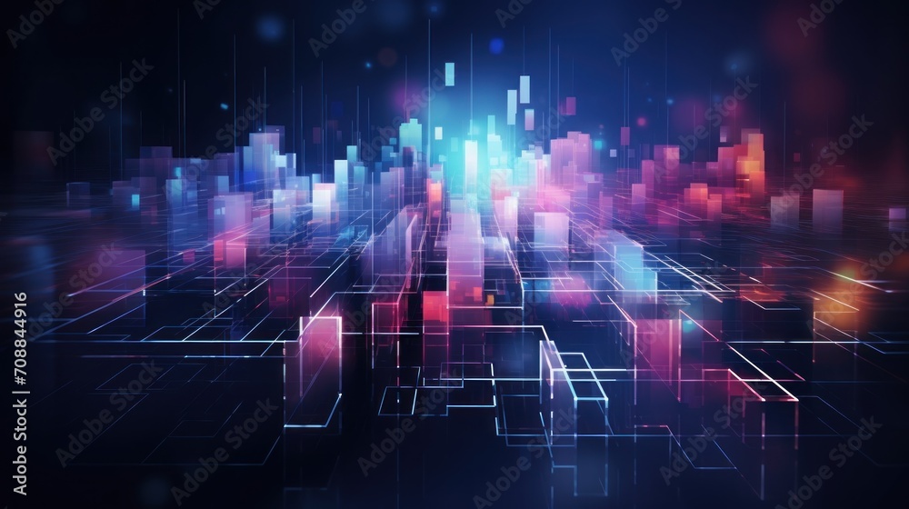 Modern IT industry Creative Abstract Background Modern IT industry Creative Abstract Background