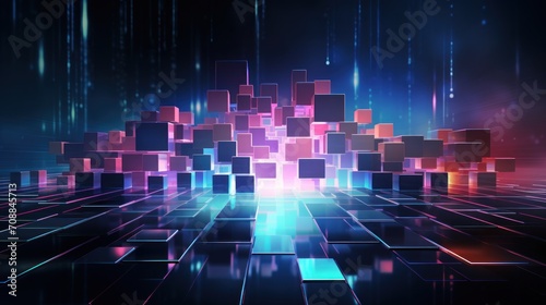 Modern IT industry Creative Abstract Background