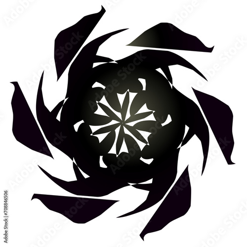 flower motive design pattern illustration	