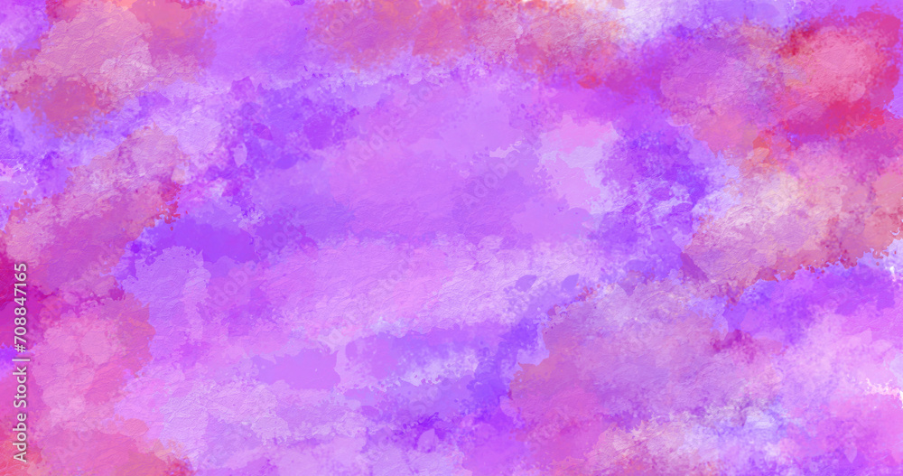 Fototapeta premium watercolor abstract colorful background hand painted